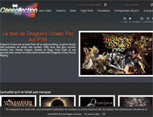 Tablet Screenshot of consollection.com